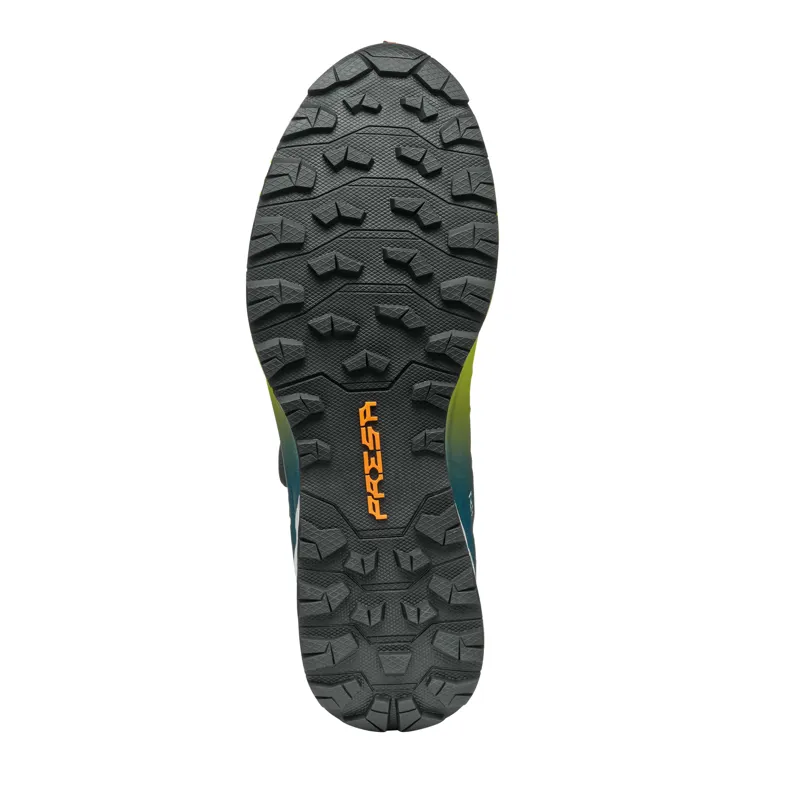 Scarpa Men's Ribelle Run Kalibra HT Lime Green/Deep Lagoon-4